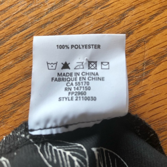 Frank & Oak Ruffled Blouse w/ Birds and Leaves - Picture 7 of 7